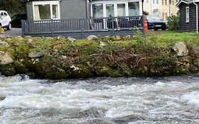 Stunning 3 Bed Riverside Cabin In Snowdonia